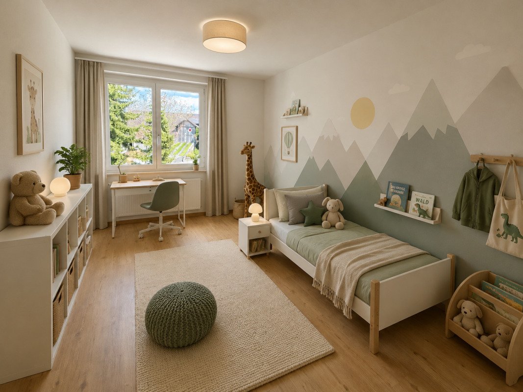 4.5-Zimmer Eigentumswohnung mit Garage im Dorfzentrum