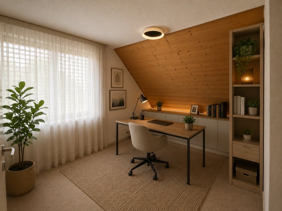Gemütliche Dachwohnung mit schöner Terrasse