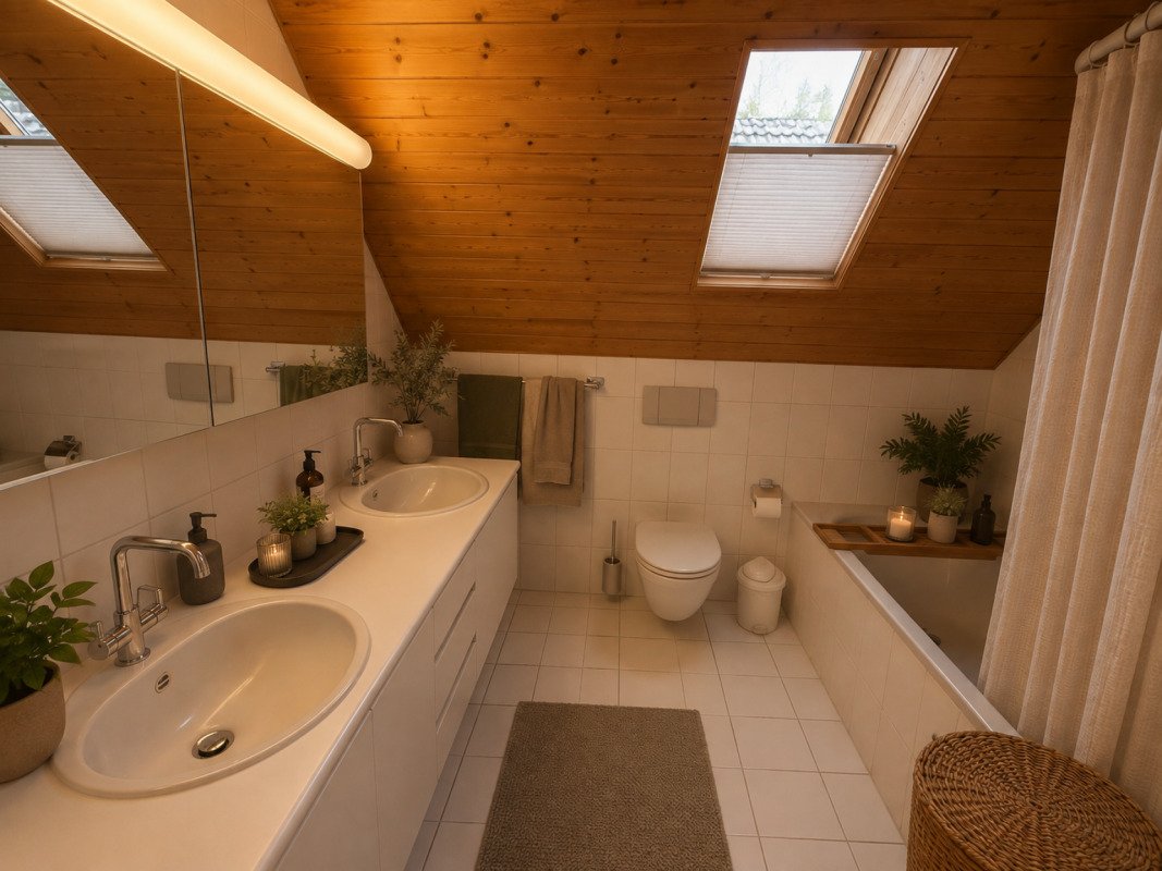 Gemütliche Dachwohnung mit schöner Terrasse
