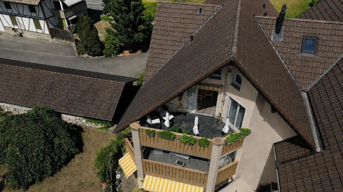 Gemütliche Dachwohnung mit schöner Terrasse